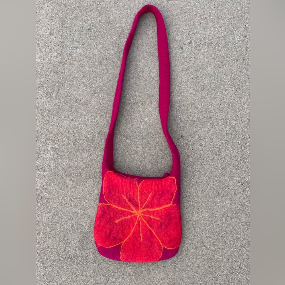 Vintage Wool Purse